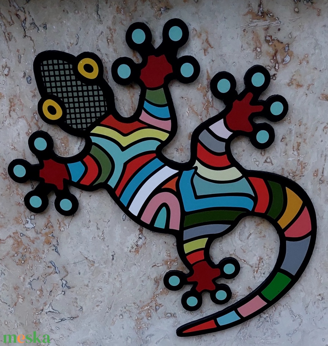 Gekkó - otthon & életmód - dekoráció - kép & falikép - táblakép - Meska.hu Gekkó - otthon & életmód - dekoráció - kép & falikép - táblakép - Meska.hu