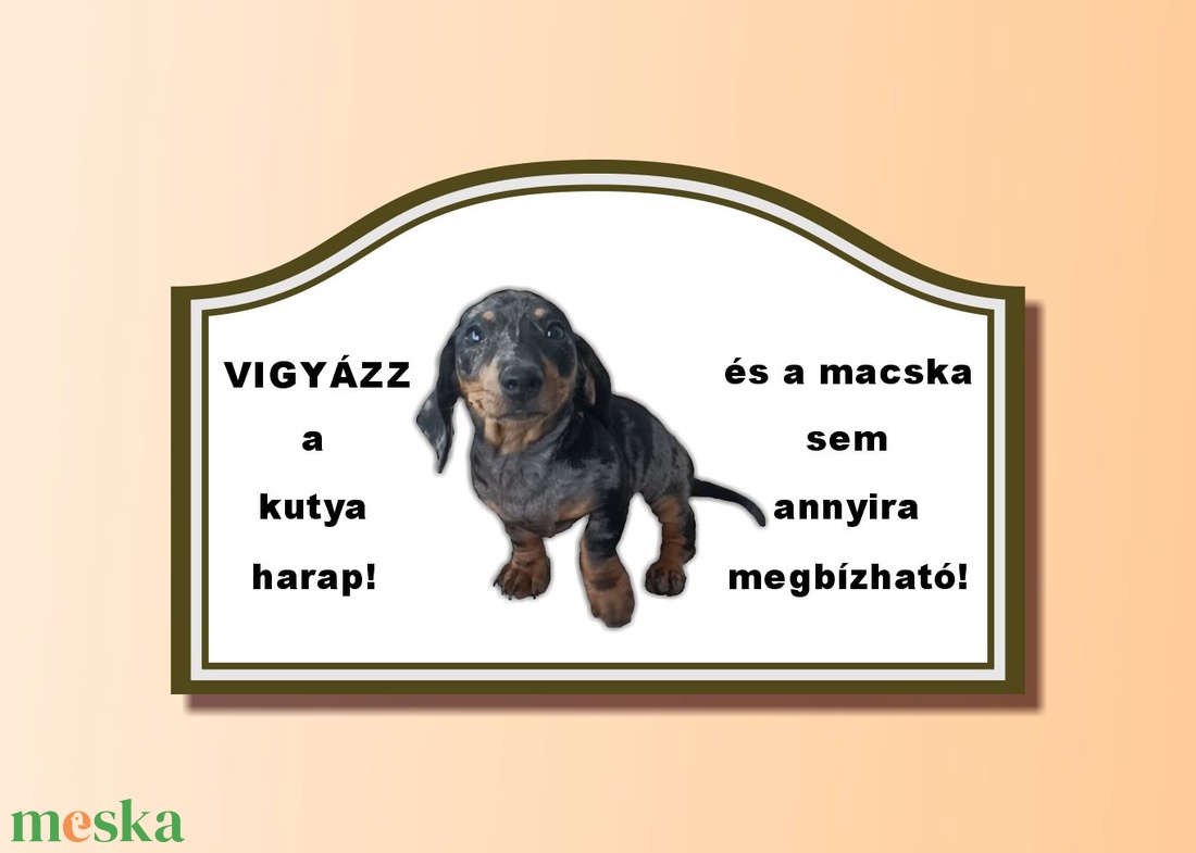 kutyatábla - vicces szöveggel. - otthon & életmód - ház & kert - házszám - Meska.hu kutyatábla - vicces szöveggel. - otthon & életmód - ház & kert - házszám - Meska.hu