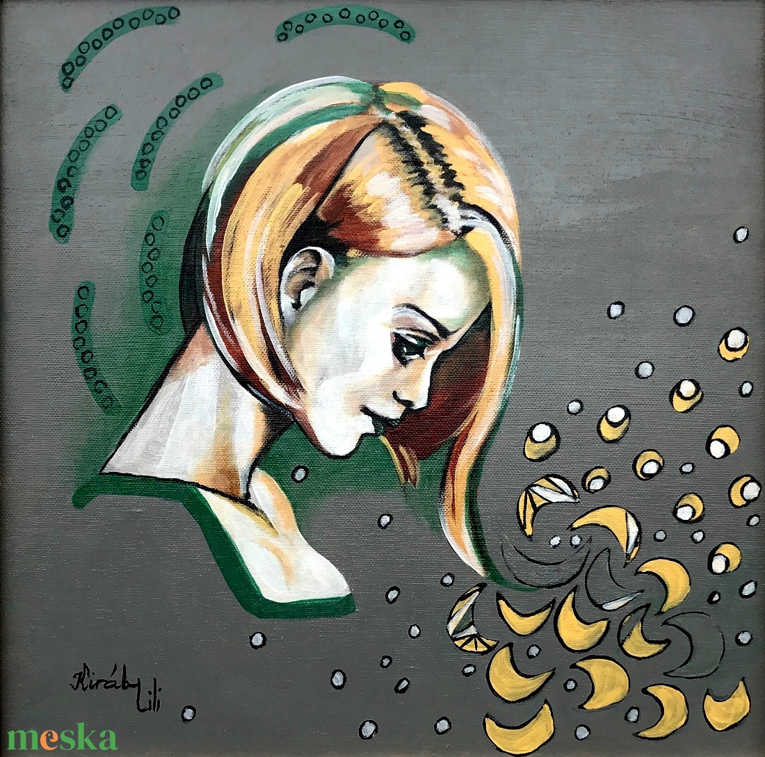 Remény - 40 x 40 centis festmény - művészet - festmény - akril - Meska.hu Remény - 40 x 40 centis festmény - művészet - festmény - akril - Meska.hu