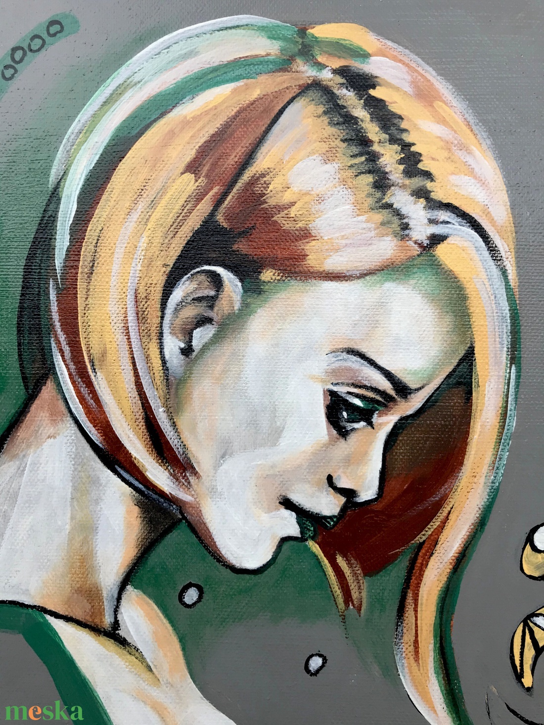Remény - 40 x 40 centis festmény - művészet - festmény - akril - Meska.hu Remény - 40 x 40 centis festmény - művészet - festmény - akril - Meska.hu