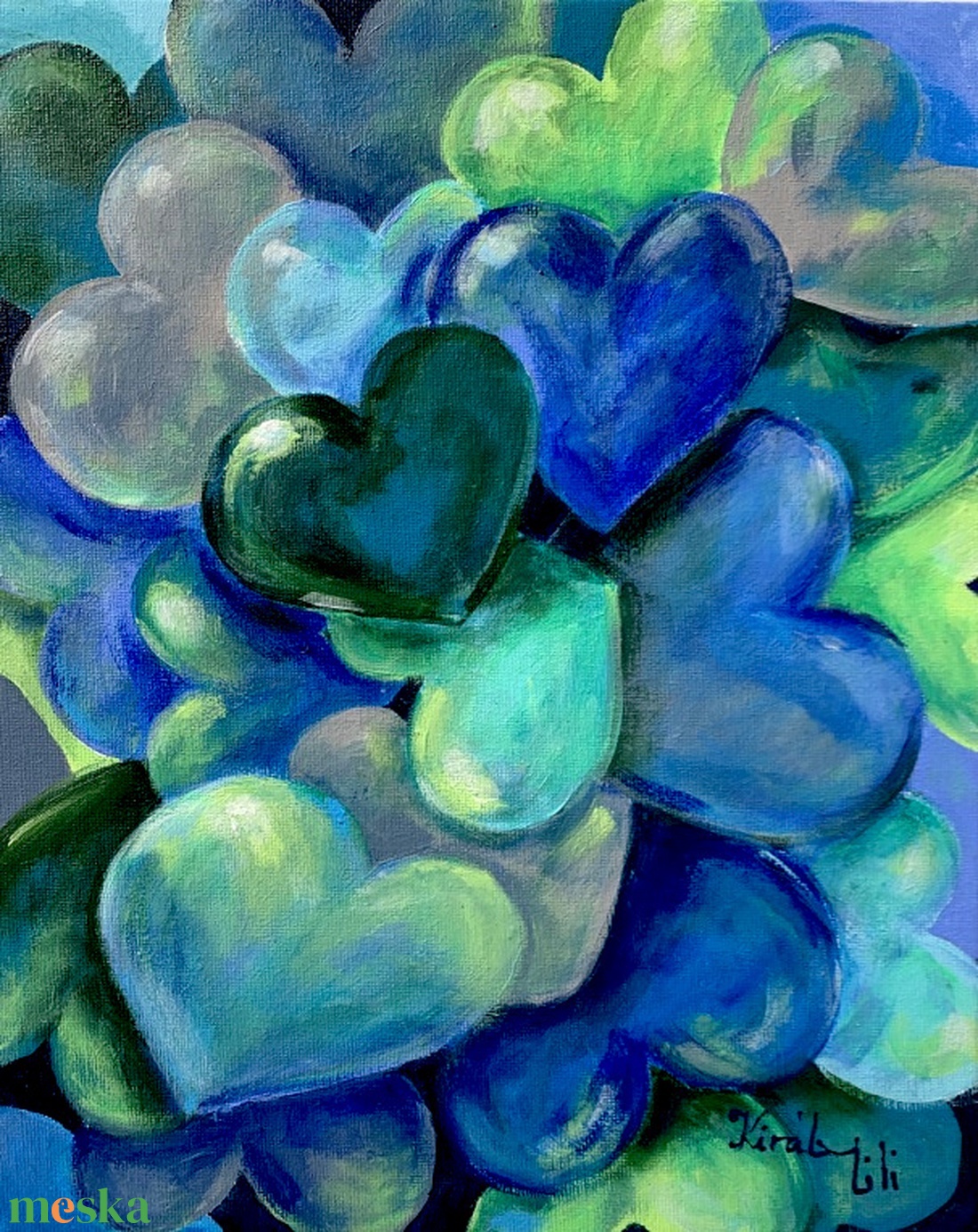 Hazug szívek szemétdombja - akrilfestmény - 30 x 24 cm - művészet - festmény - akril - Meska.hu Hazug szívek szemétdombja - akrilfestmény - 30 x 24 cm - művészet - festmény - akril - Meska.hu