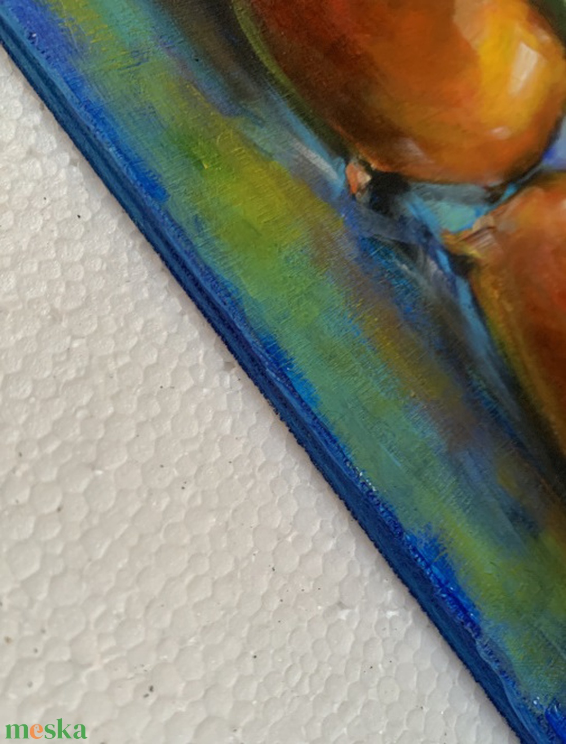 Makkok - akrilfestékkel lécre festett kép - 19,5 x 37,5 cm (ősz) - művészet - festmény - akril - Meska.hu Makkok - akrilfestékkel lécre festett kép - 19,5 x 37,5 cm (ősz) - művészet - festmény - akril - Meska.hu