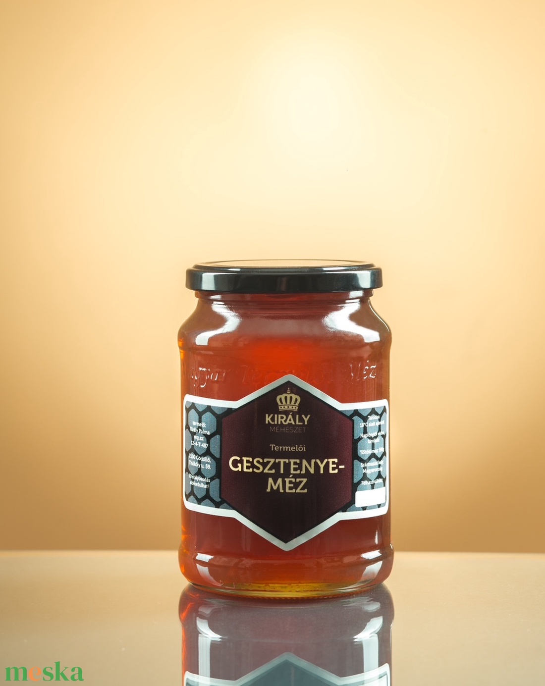 Gesztenyeméz 500gr - élelmiszer - méz & propolisz - Meska.hu