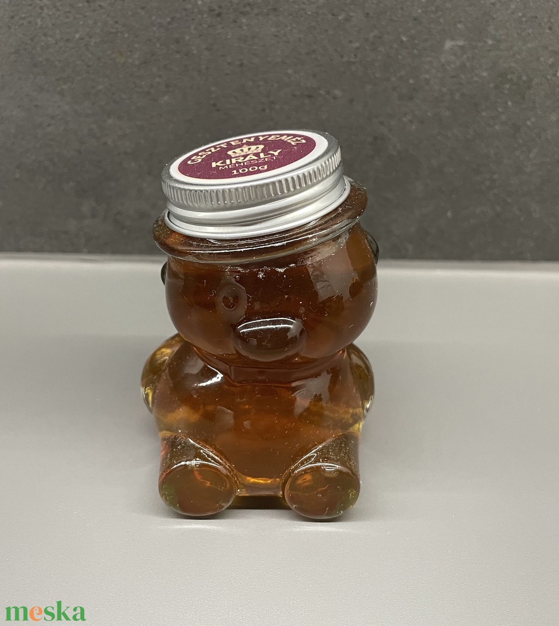 Üveges maci 50gr gesztenyemézzel - élelmiszer - gasztro ajándékcsomag - Meska.hu Üveges maci 50gr gesztenyemézzel - élelmiszer - gasztro ajándékcsomag - Meska.hu