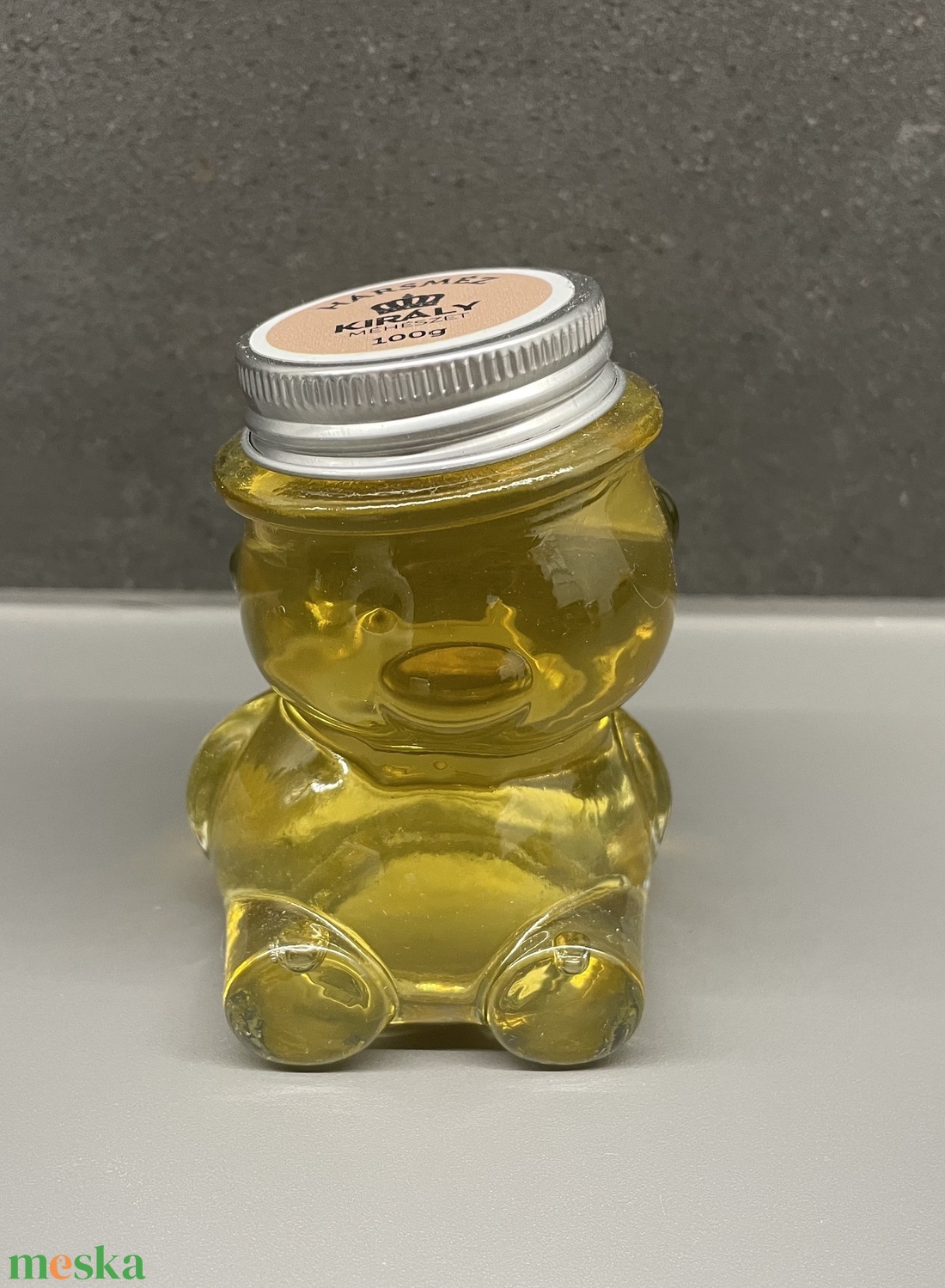 Üveges maci 50gr hársmézzel - élelmiszer - gasztro ajándékcsomag - Meska.hu Üveges maci 50gr hársmézzel - élelmiszer - gasztro ajándékcsomag - Meska.hu