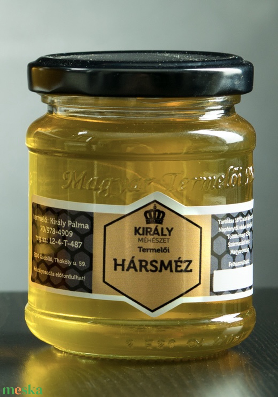 Hársméz 250gr - élelmiszer - méz & propolisz - Meska.hu