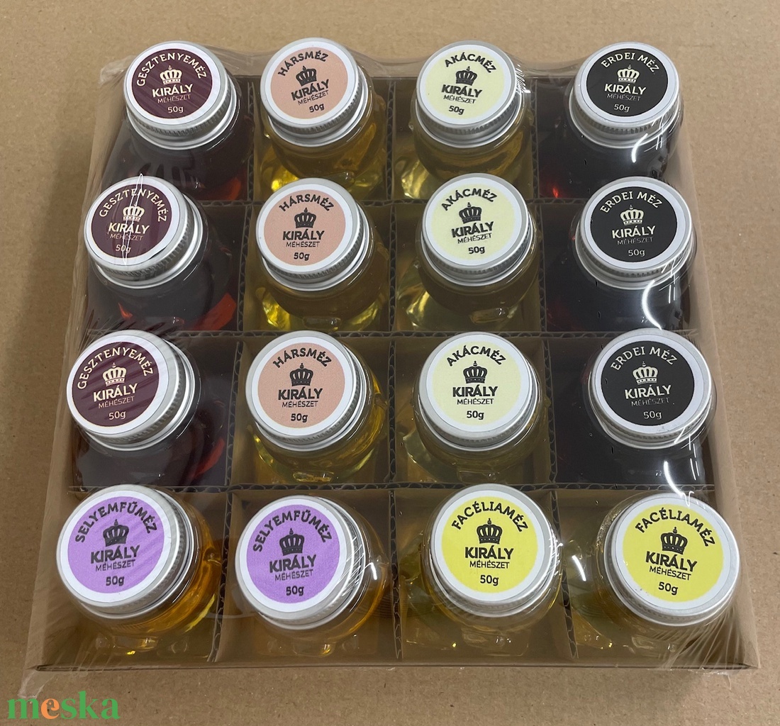 Maciméz 50gr 16db-os válogatás - élelmiszer - méz & propolisz - Meska.hu