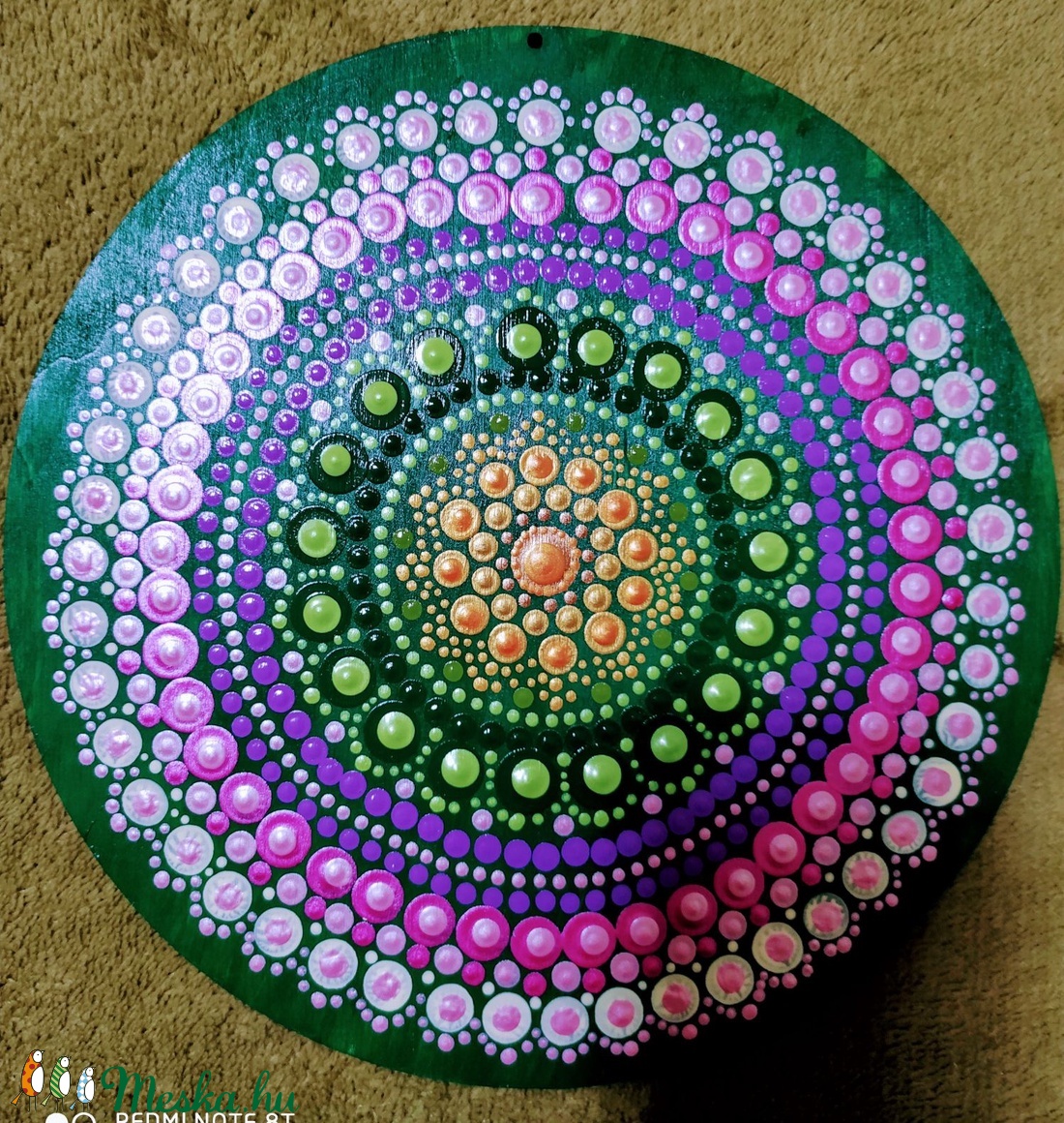 Belső béke mandala - otthon & életmód - dekoráció - Meska.hu Belső béke mandala - otthon & életmód - dekoráció - Meska.hu