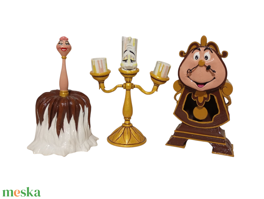 Szépség és a Szörnyeteg szereplő figura garnitúra - otthon & életmód - dekoráció - asztal és polc dekoráció - asztaldísz - Meska.hu Szépség és a Szörnyeteg szereplő figura garnitúra - otthon & életmód - dekoráció - asztal és polc dekoráció - asztaldísz - Meska.hu