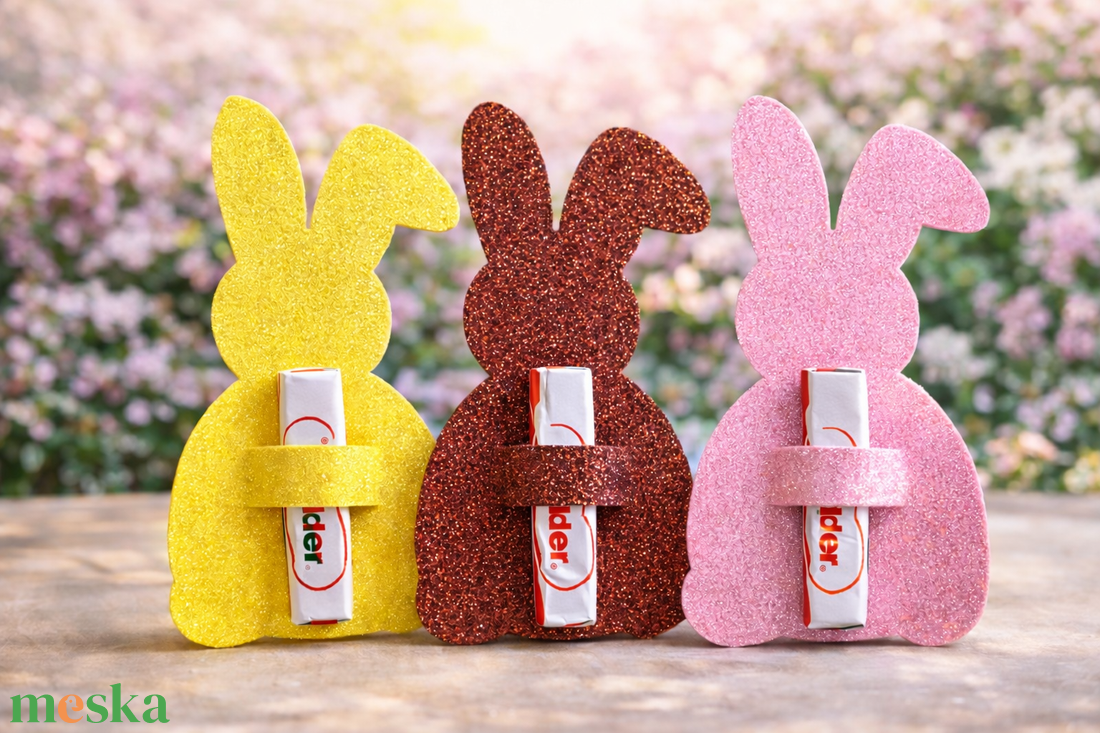 Húsvéti csokitartó gyerekeknek - ünnepi díszek, dekorációk - húsvéti díszek és dekorációk - húsvéti ajándékátadó - Meska.hu