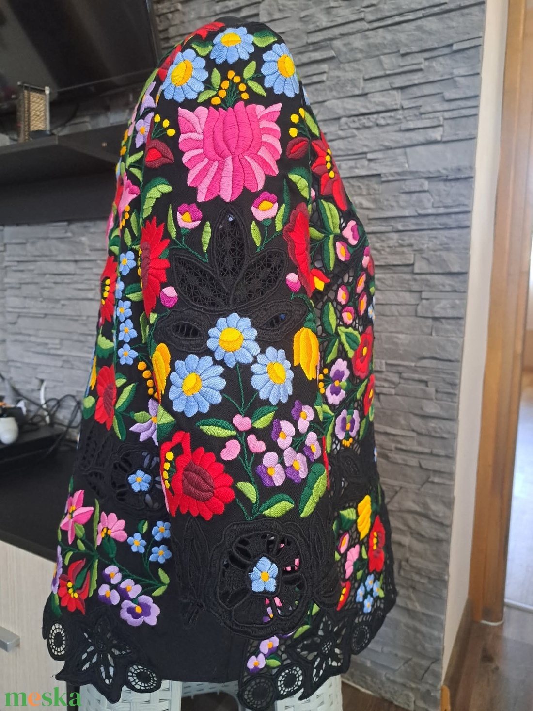 Kalocsai kabát - diy (csináld magad) - szabásminta, útmutató - hímzés minta - Meska.hu