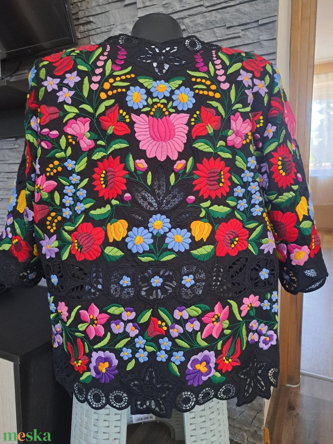 Kalocsai kabát - diy (csináld magad) - szabásminta, útmutató - hímzés minta - Meska.hu