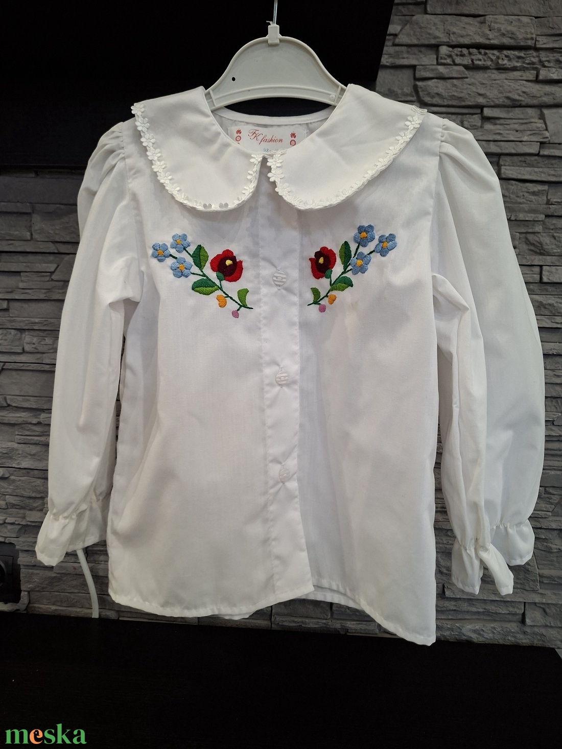 Kalocsai mintás baba ing - baba - mama - babaruházat - baba póló, blúz - Meska.hu