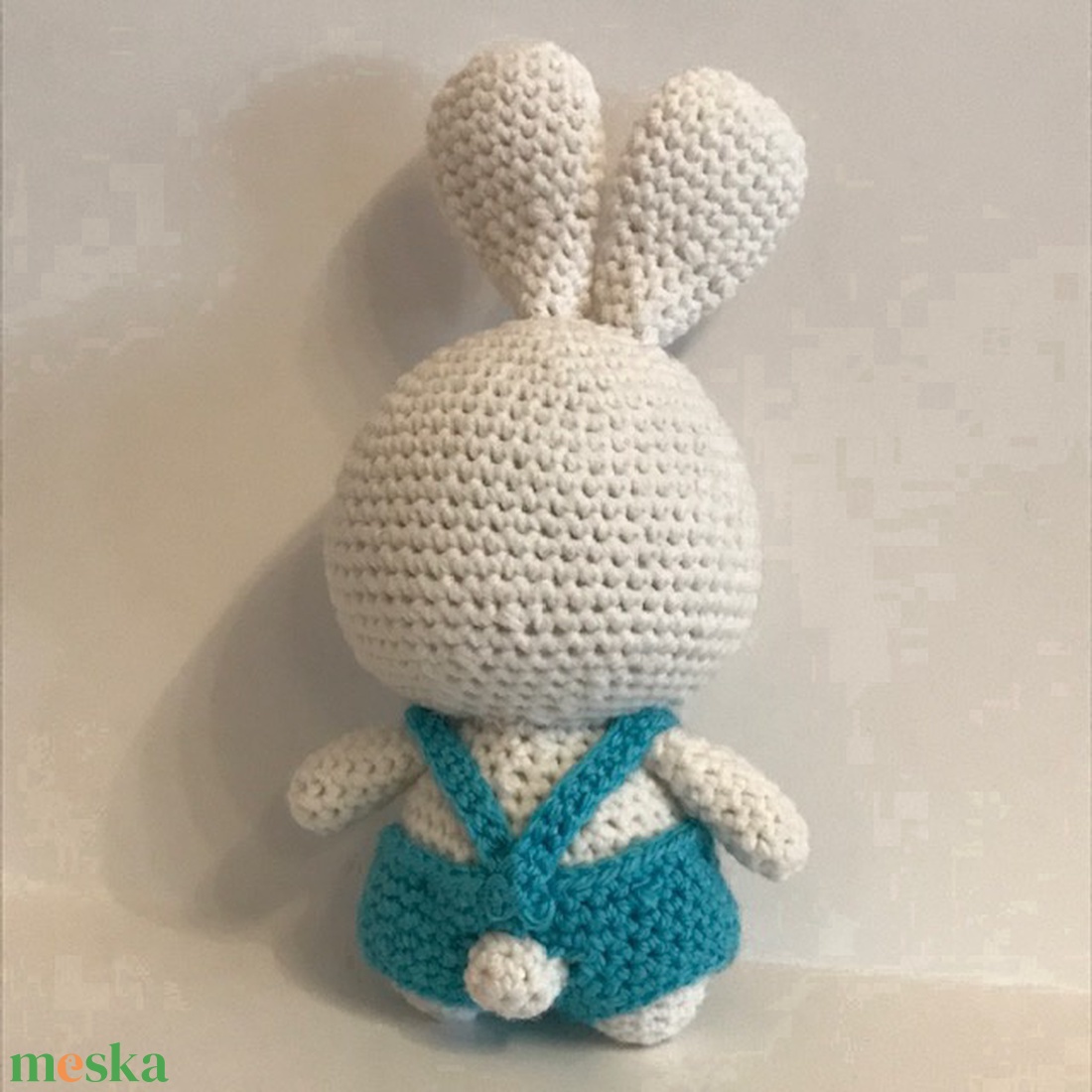 Nyuszi nadrágban - játék & sport - plüssállat & játékfigura - nyuszi - Meska.hu