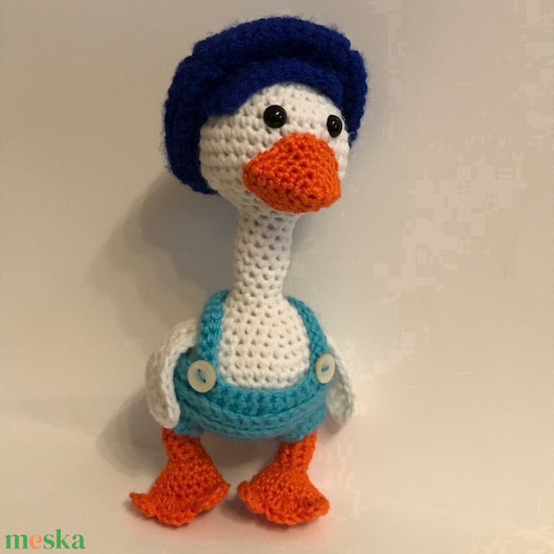 Kacsa nadrágban - játék & sport - plüssállat & játékfigura - más figura - Meska.hu