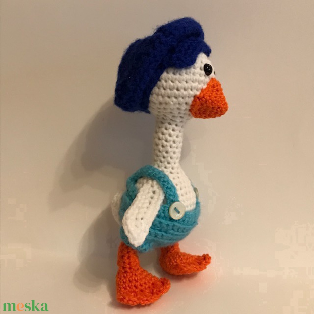 Kacsa nadrágban - játék & sport - plüssállat & játékfigura - más figura - Meska.hu