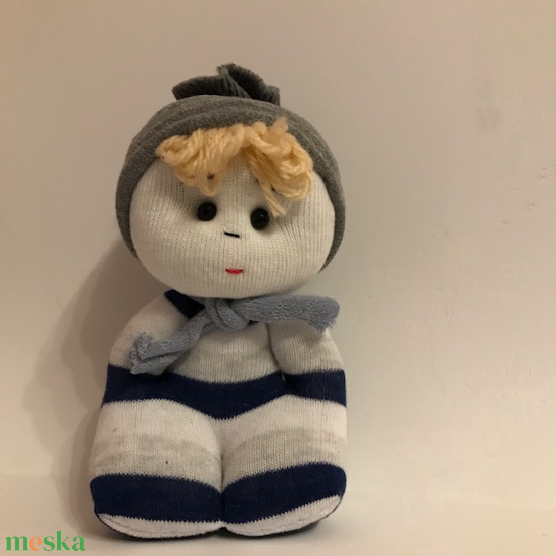 Ülő fiú babák - játék & sport - baba & babaház - baba - Meska.hu