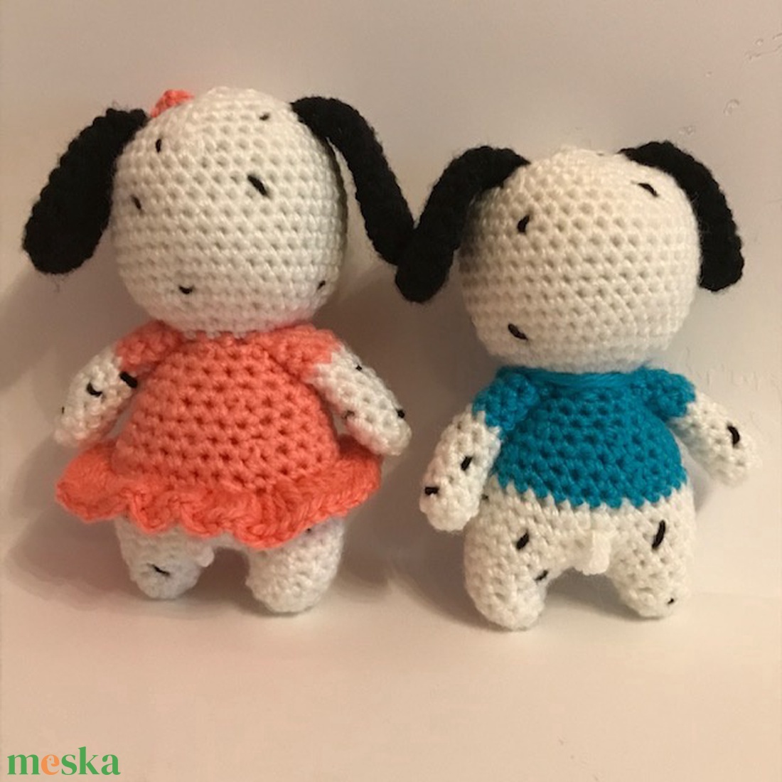 Dalmát kutyusok - játék & sport - plüssállat & játékfigura - kutya - Meska.hu