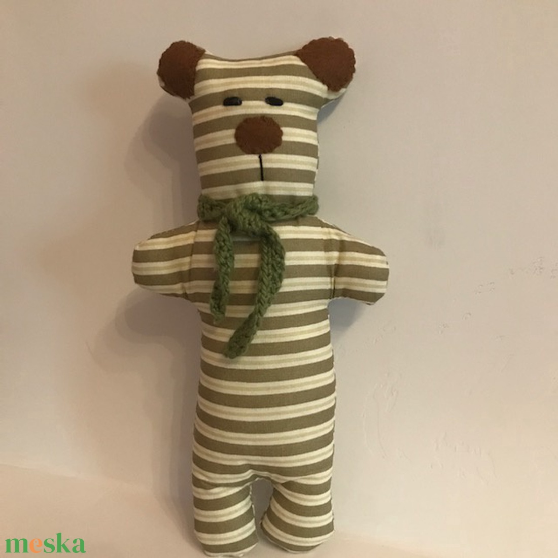 Hosszú csíkos maci - játék & sport - plüssállat & játékfigura - maci - Meska.hu