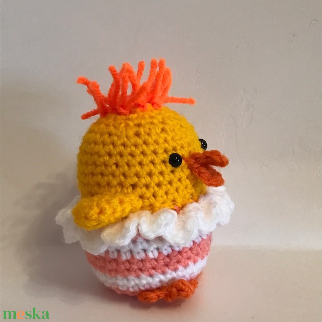 Húsvéti csibe lány - játék & sport - plüssállat & játékfigura - más figura - Meska.hu