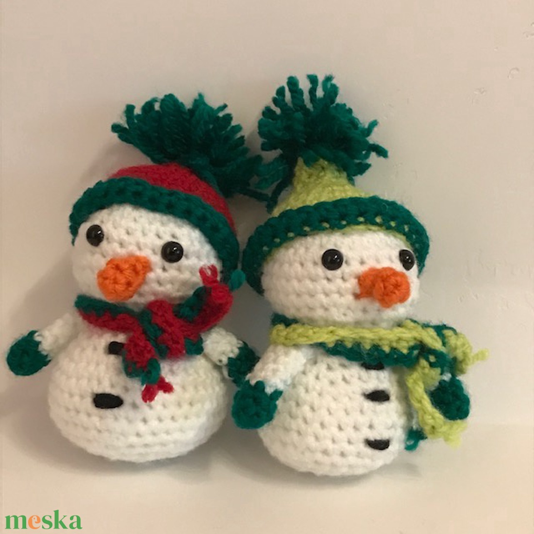 Horgolt mini hóember - játék & sport - baba & babaház - baba - Meska.hu Horgolt mini hóember - játék & sport - baba & babaház - baba - Meska.hu
