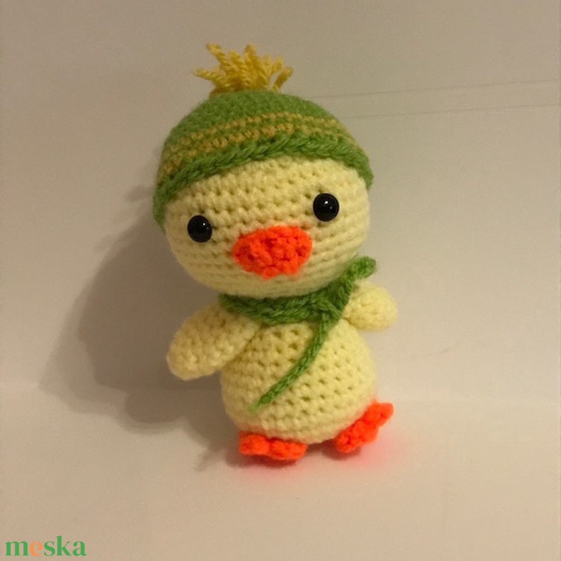 Húsvéti kiskacsa - játék & sport - plüssállat & játékfigura - más figura - Meska.hu