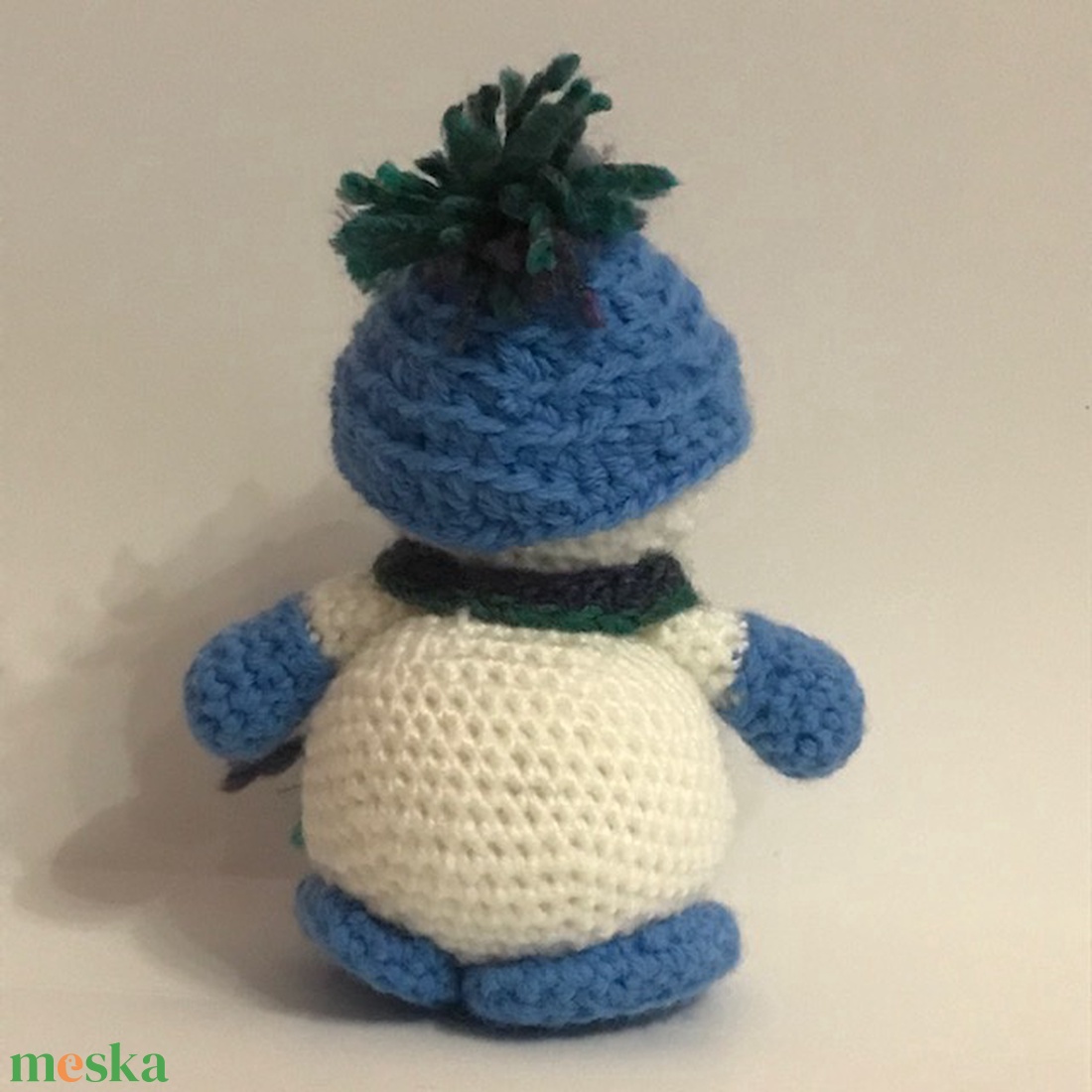 Karácsonyi hóember kék cipőben - játék & sport - plüssállat & játékfigura - ember - Meska.hu Karácsonyi hóember kék cipőben - játék & sport - plüssállat & játékfigura - ember - Meska.hu