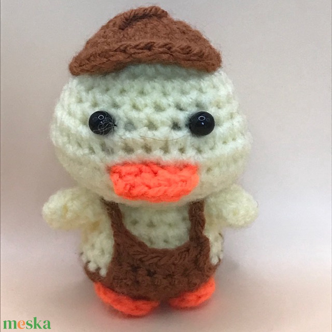 Mini állatok -  húsvéti kiskacsa sapkában - játék & sport - plüssállat & játékfigura - más figura - Meska.hu