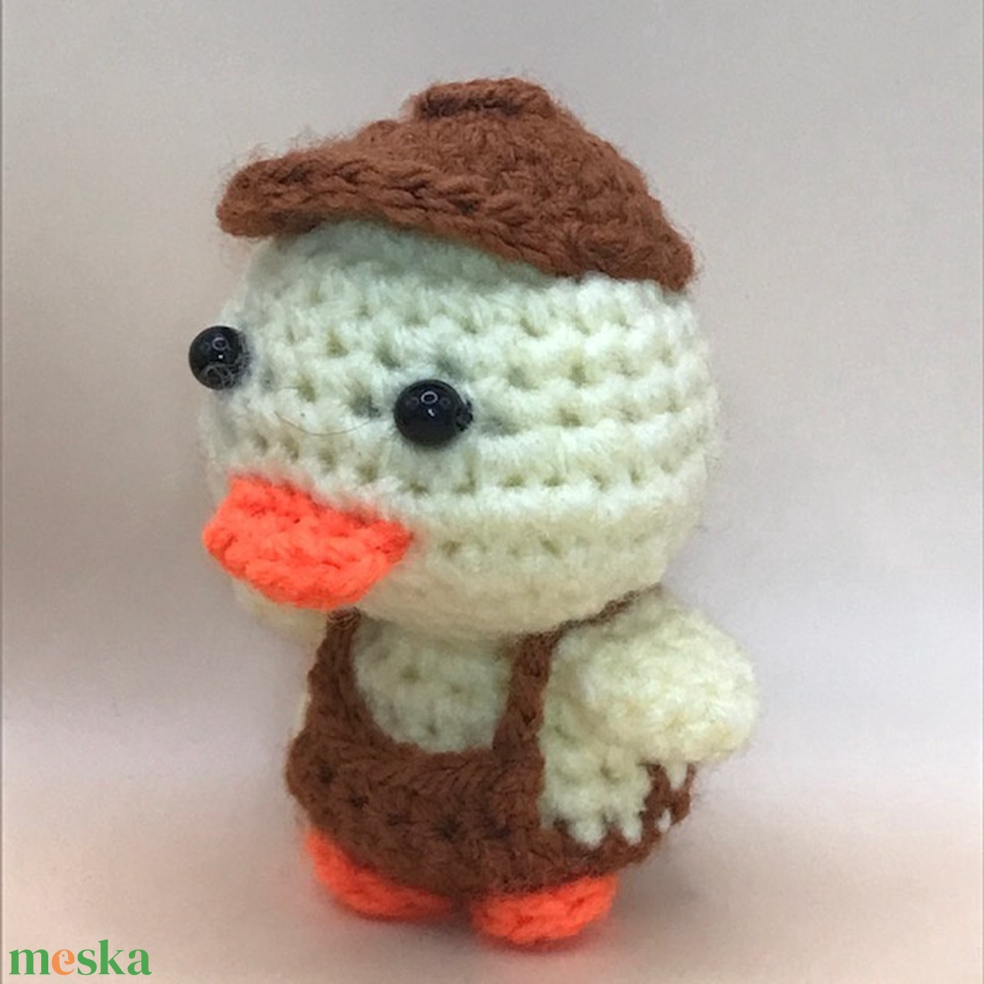 Mini állatok -  húsvéti kiskacsa sapkában - játék & sport - plüssállat & játékfigura - más figura - Meska.hu