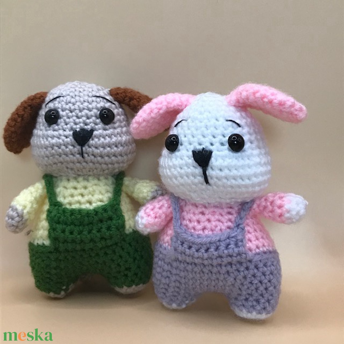  Kiskutya nadrágban  - játék & sport - plüssállat & játékfigura - kutya - Meska.hu