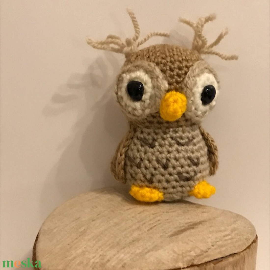 Ballagó Okos Bagoly - játék & sport - plüssállat & játékfigura - bagoly - Meska.hu