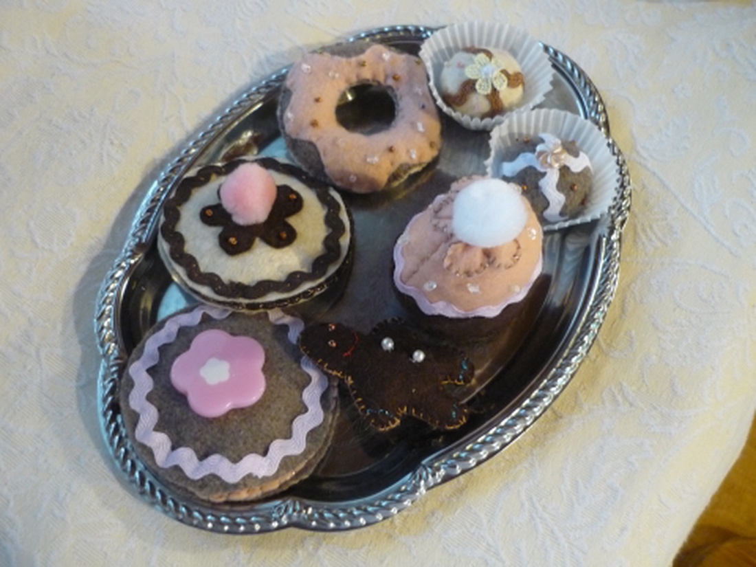 Sütemények filcből -  - Meska.hu