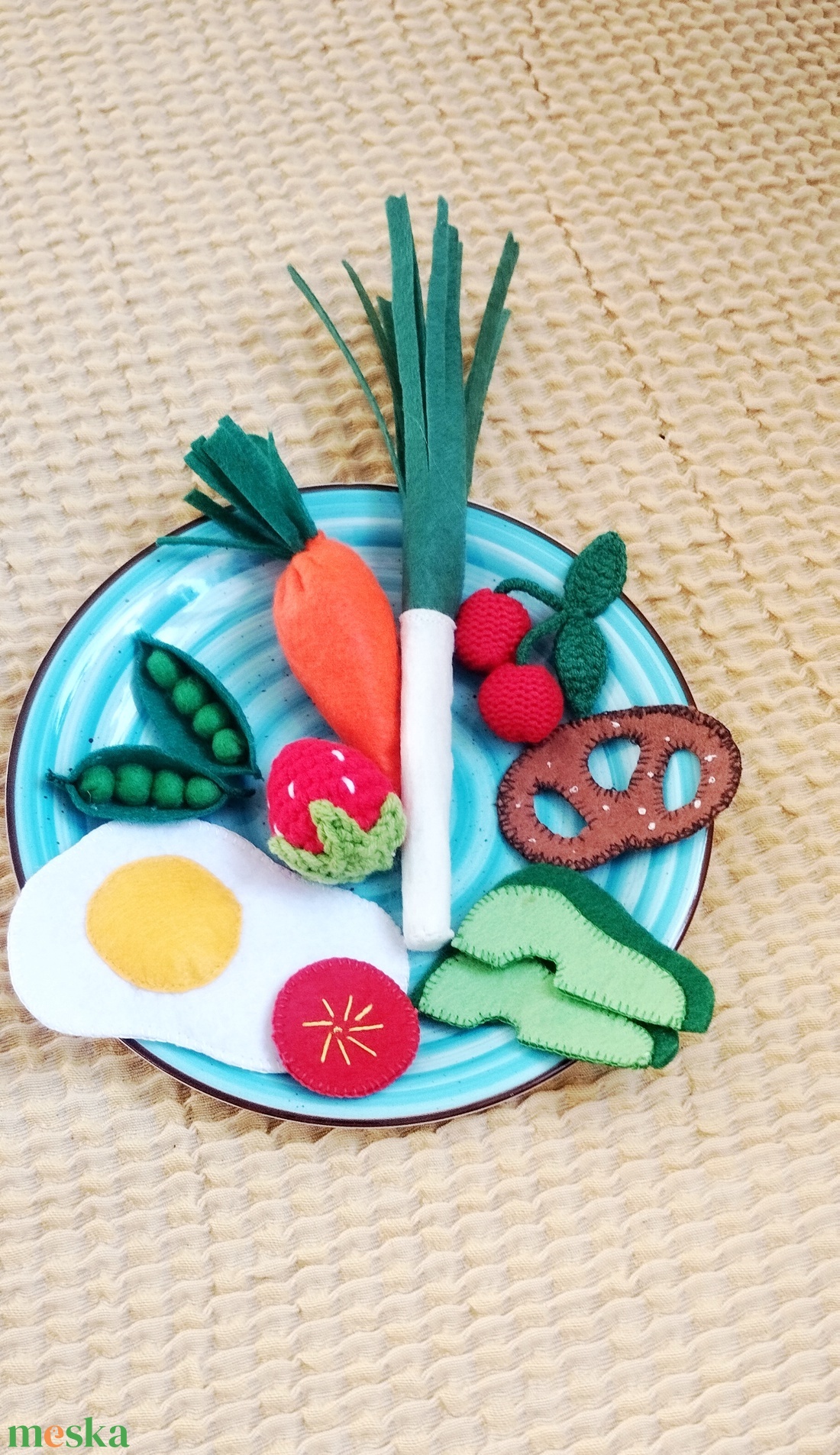 Egészség tál  - játék & sport - gyerekkonyha - fa gyerekkonyha bútor - Meska.hu