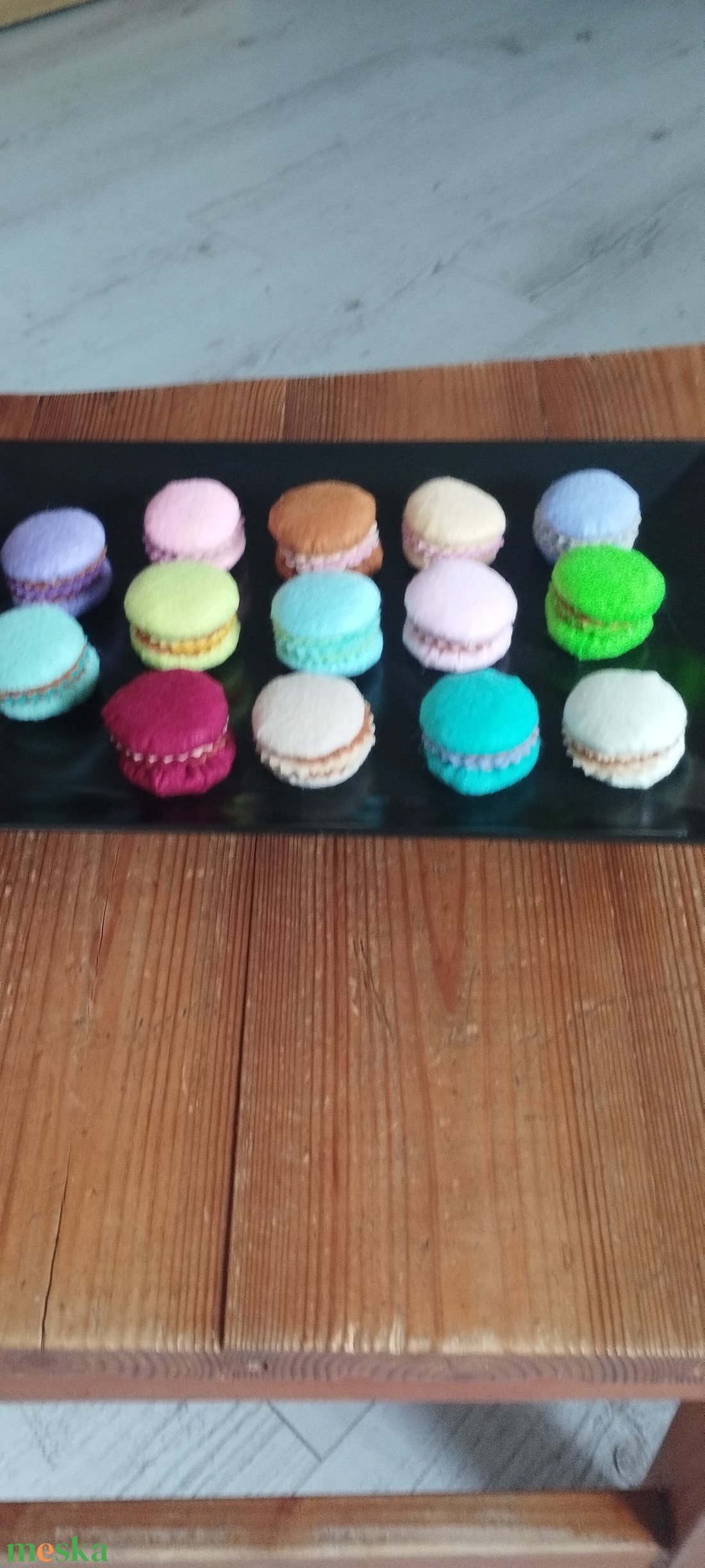 Színes játék macaronok  - baba - mama - baba játékok - waldorf játékok - Meska.hu