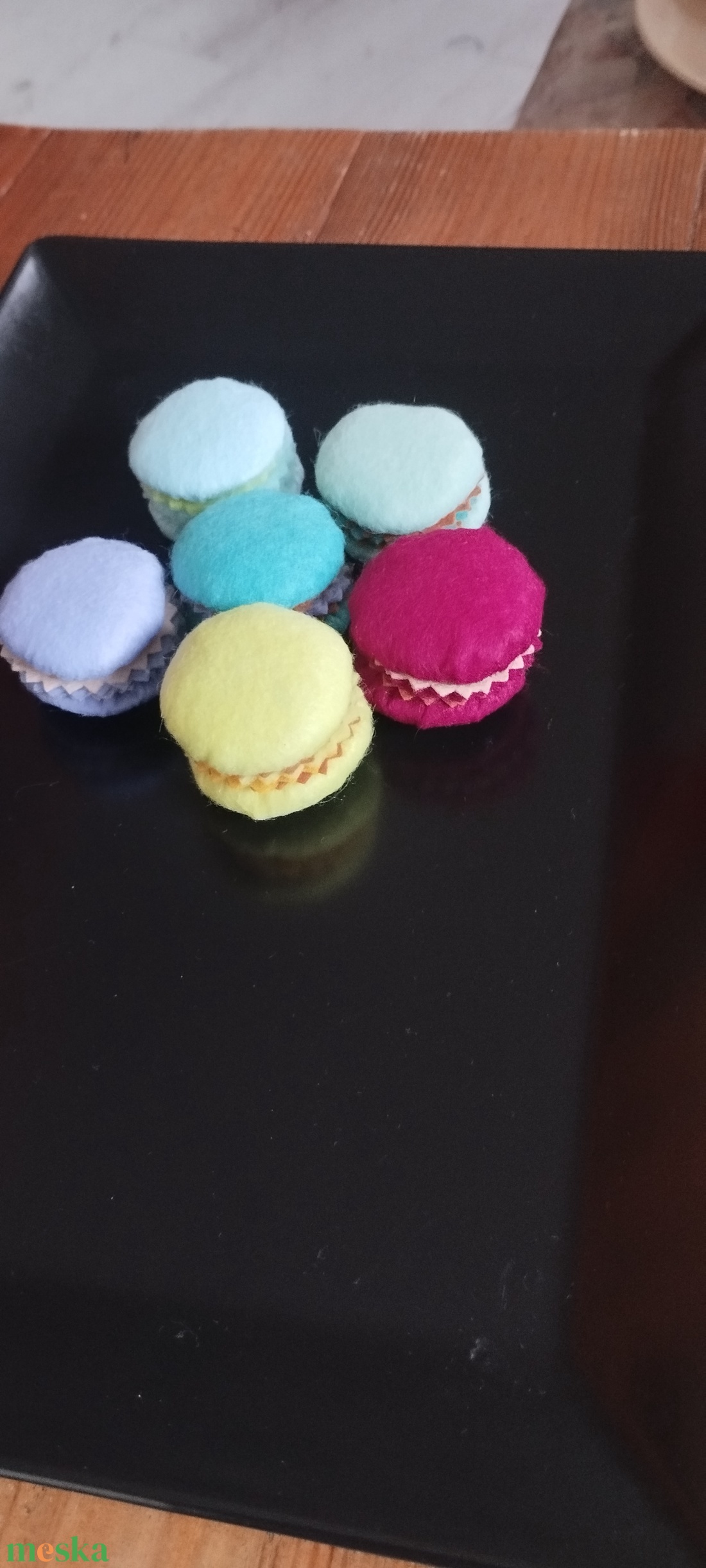 Színes játék macaronok  - baba - mama - baba játékok - waldorf játékok - Meska.hu