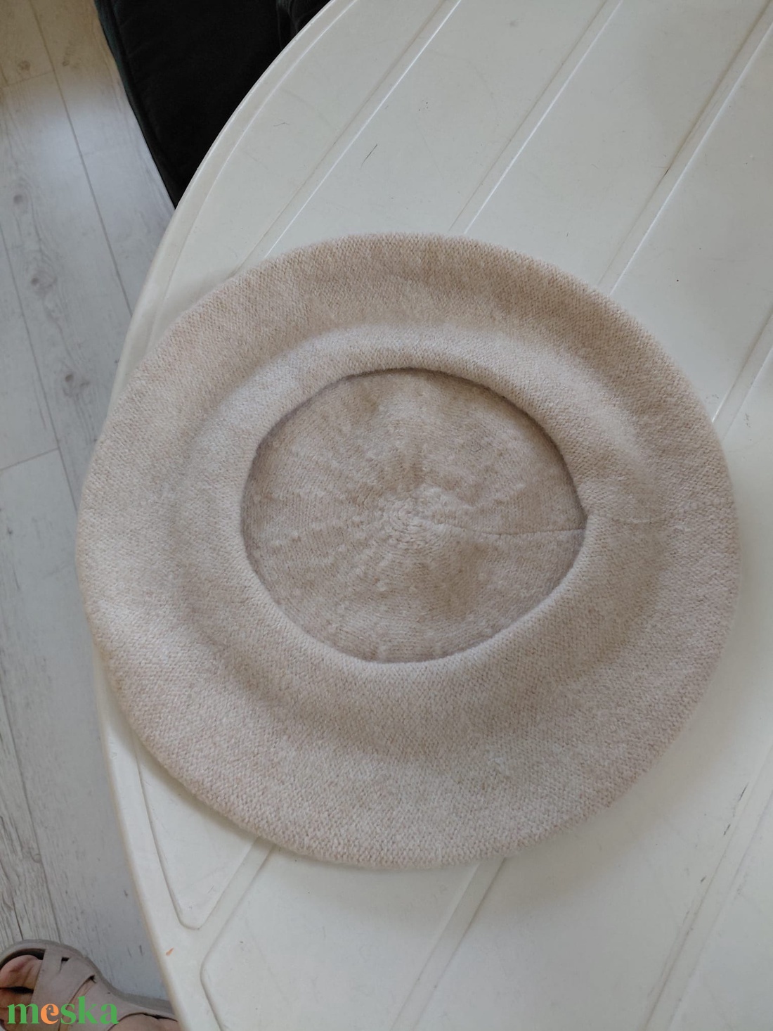 Női gyapjú hatású barett sapka - ruha & divat - sál, sapka, kendő - fejpánt - Meska.hu