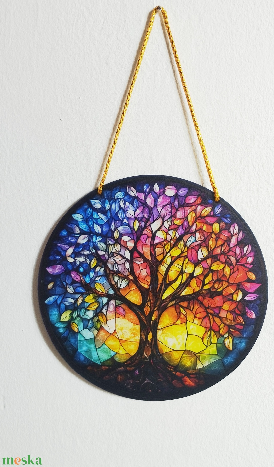 Életfa színes napfogó  - kellékek & szerszámok - ékszerkellék - akril lencse - Meska.hu