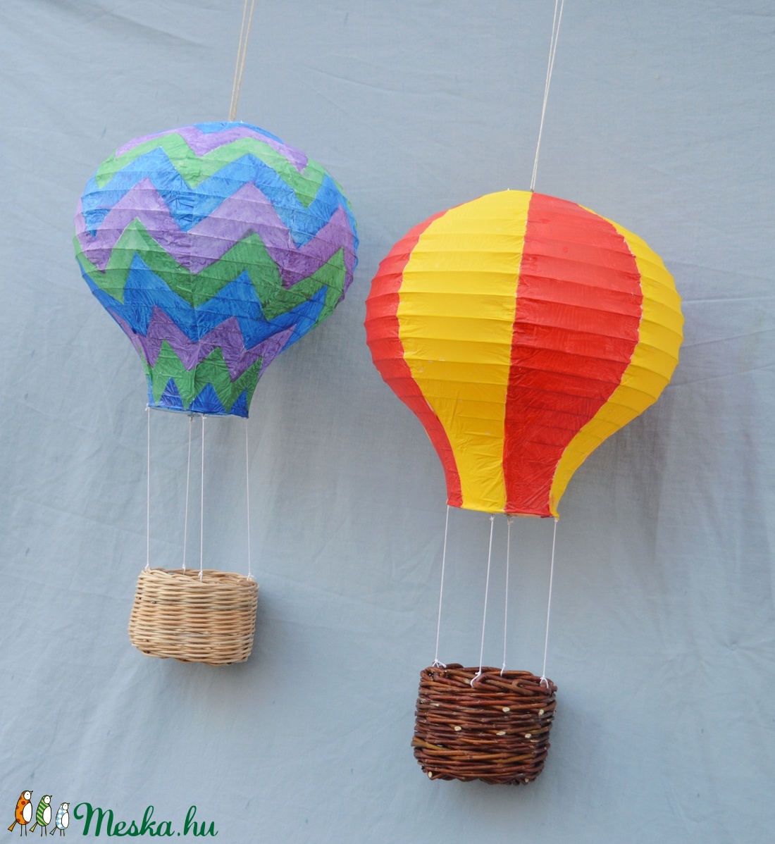 MINI HŐLÉGBALLON KÉSZÍTŐ WORKSHOP - kellékek & szerszámok - dekorációs kellékek - Meska.hu