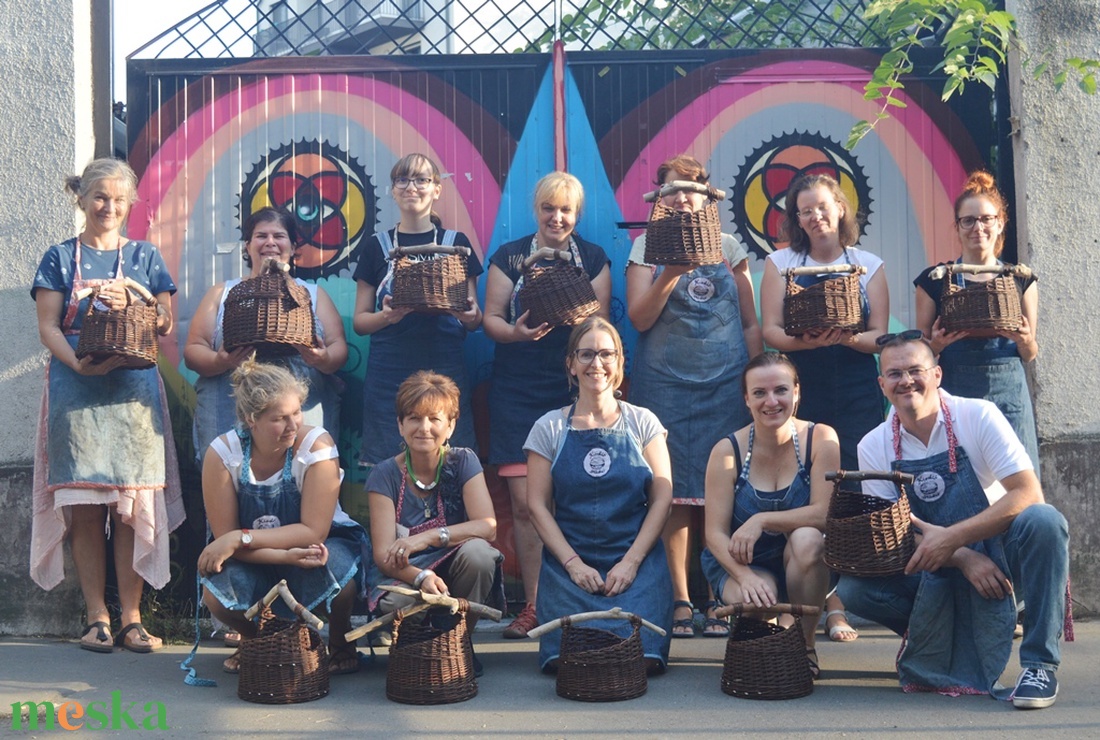 kosárfonó workshop - KEREK vagy OVÁLIS SKANDINÁV KOSÁR -júli. 5.  Budapest - kosárfonás - diy (csináld magad) - workshop & tanfolyam - Meska.hu