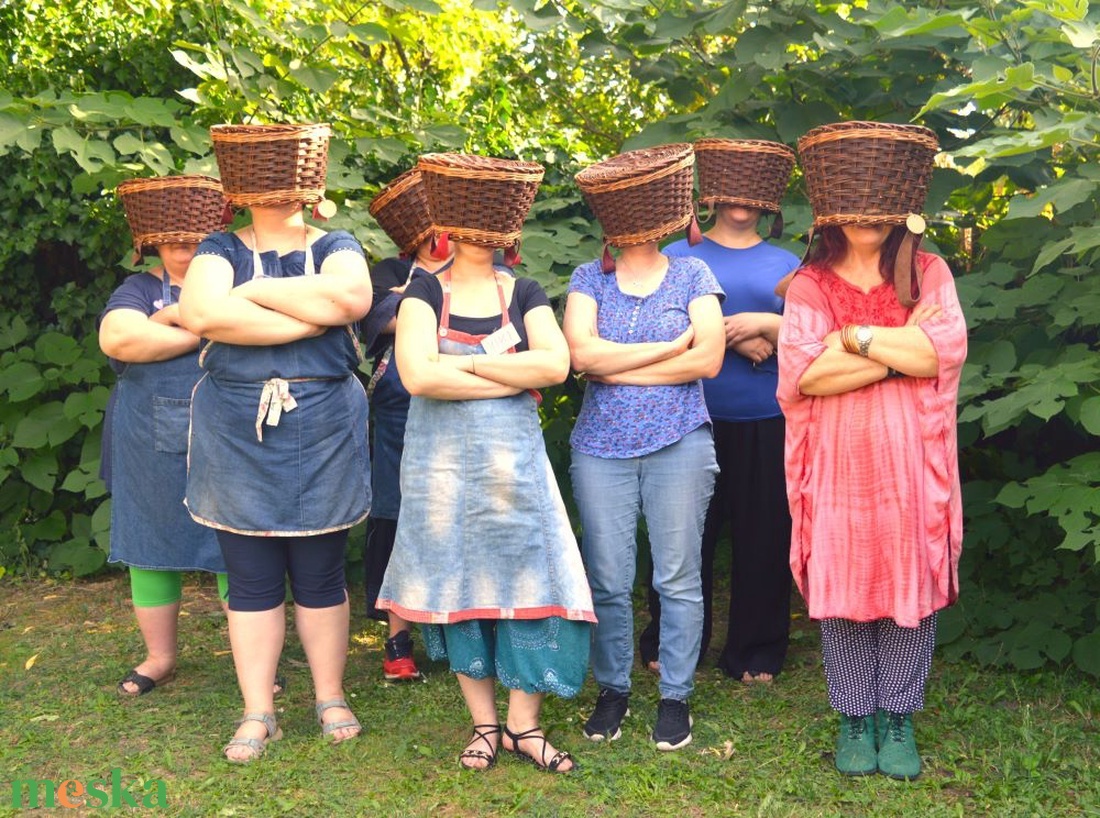 kosárfonás kezdőknek - BŐRFÜLES TÁROLÓ KOSÁR workshop - okt. 18. Budapest - diy (csináld magad) - workshop & tanfolyam - Meska.hu