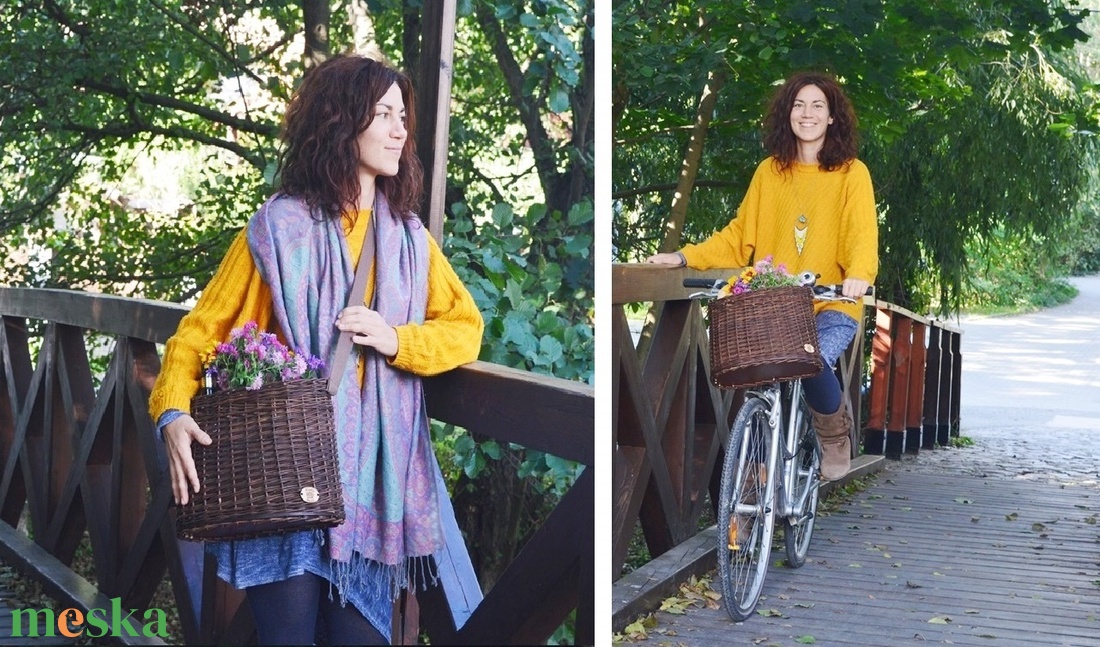 nov. 16 - Budaörs - BICIKLIS KOSÁR vagy VÁLLTÁSKA - kosárfonó workshop - diy (csináld magad) - workshop & tanfolyam - Meska.hu