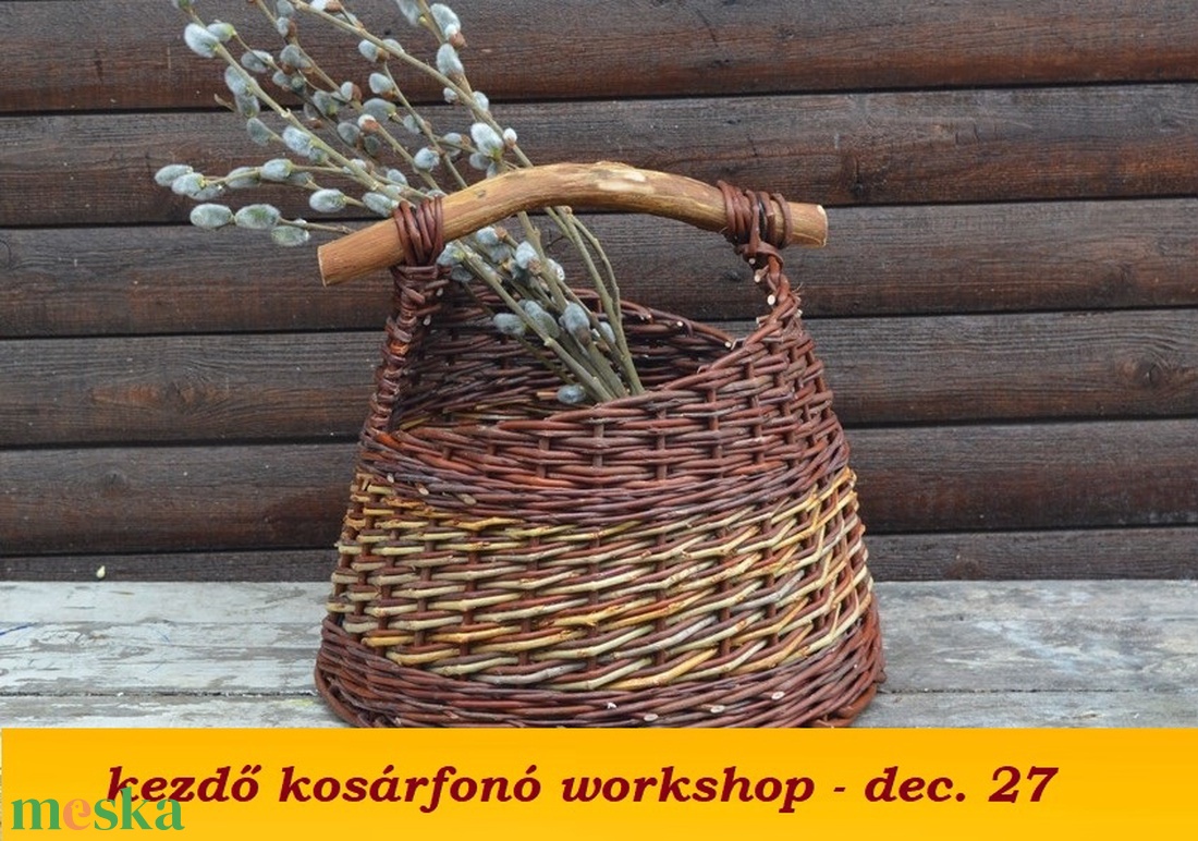 dec. 27. Kamaraerdő - SKANDINÁV KOSÁR - kosárfonó workshop - diy (csináld magad) - workshop & tanfolyam - Meska.hu