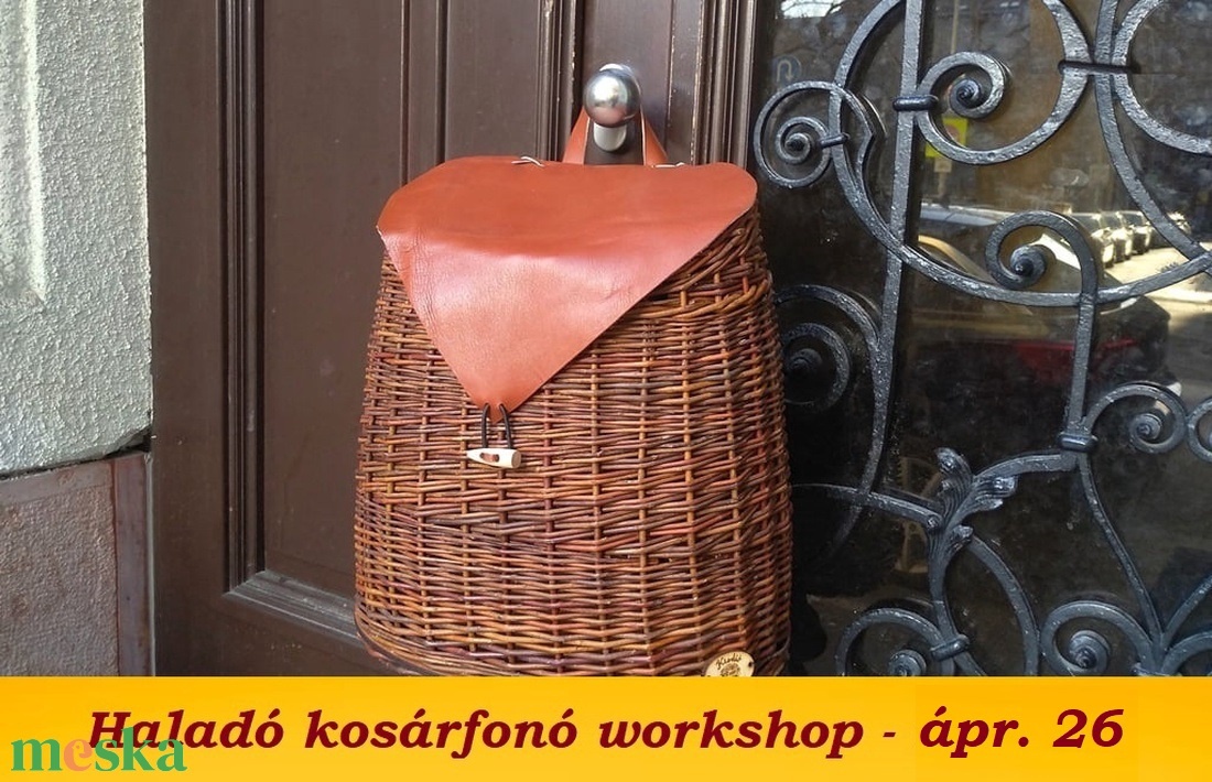ápr. 26. Budaörs -VIP HÁTIKA WORKSHOP HALADÓKNAK - kosárfonó workshop - diy (csináld magad) - workshop & tanfolyam - Meska.hu