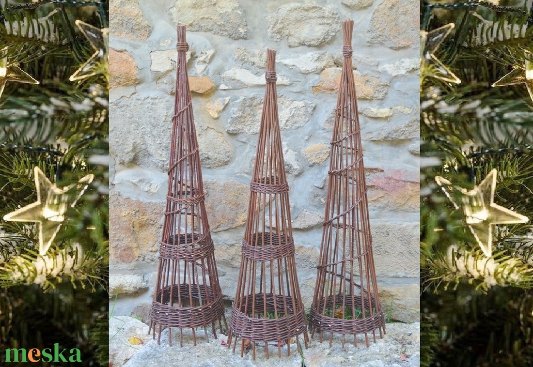 kosárfonó workshop - FENYŐPÓTLÓ OBELISZK - dec. 12. Göd - diy (csináld magad) - workshop & tanfolyam - Meska.hu