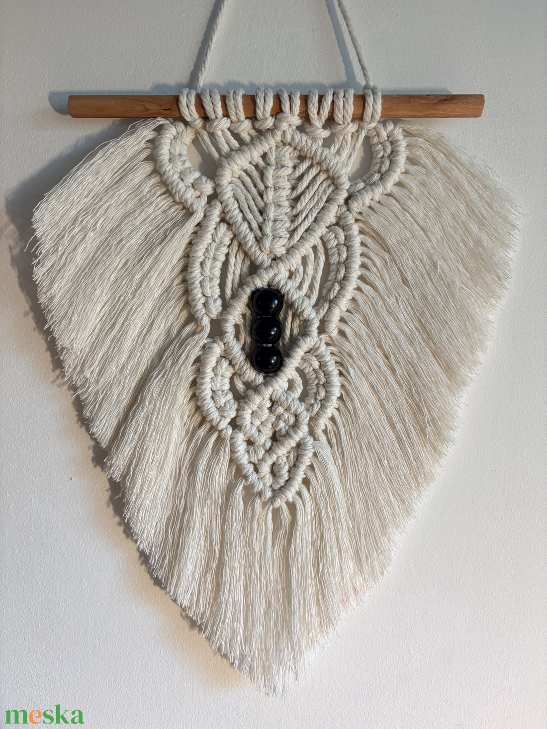 Makramé falidísz - otthon & életmód - lakástextil - falvédő - Meska.hu Makramé falidísz - otthon & életmód - lakástextil - falvédő - Meska.hu