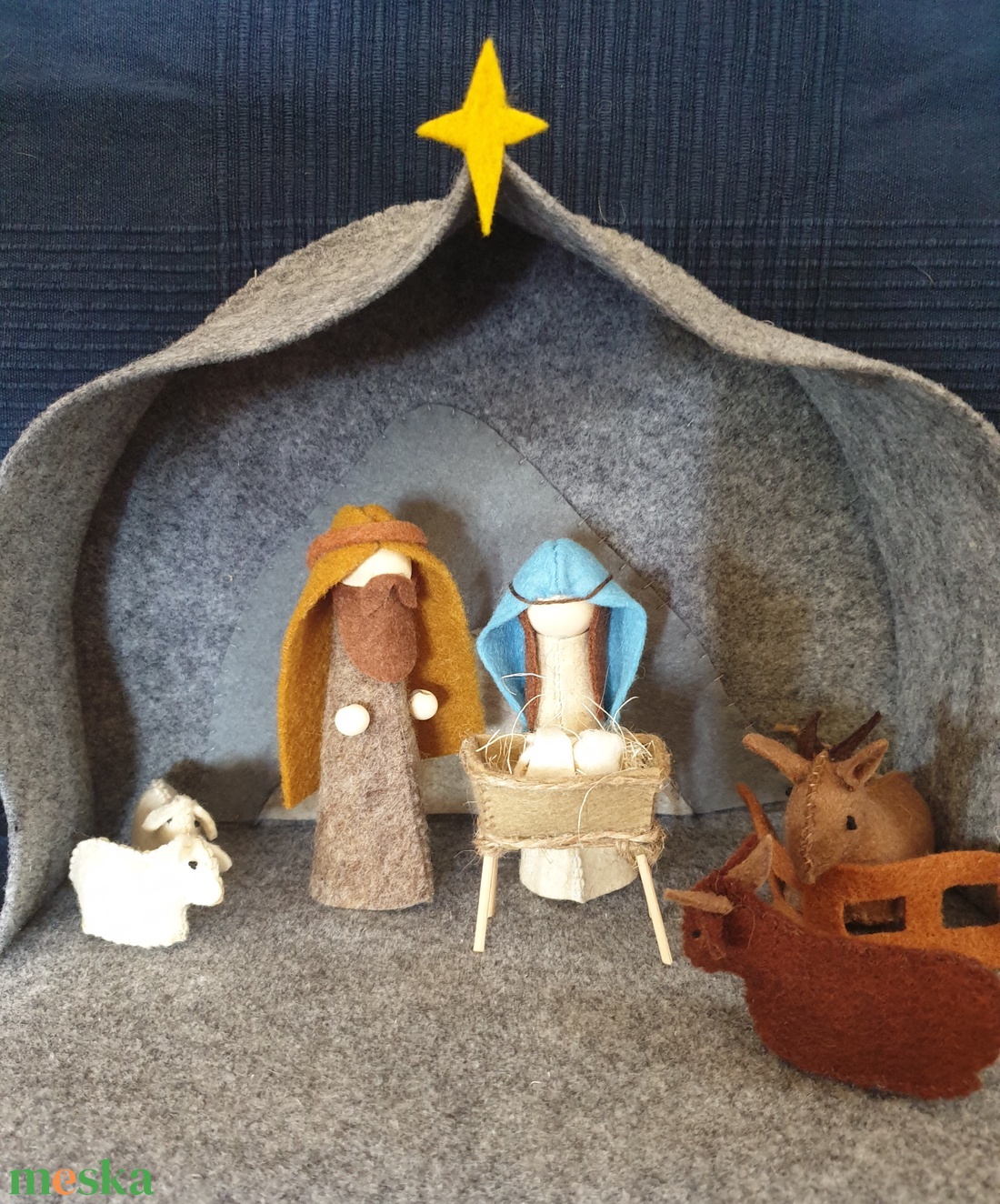 Karácsonyi betlehem - karácsony - adventi díszek - adventi asztaldísz - Meska.hu Karácsonyi betlehem - karácsony - adventi díszek - adventi asztaldísz - Meska.hu