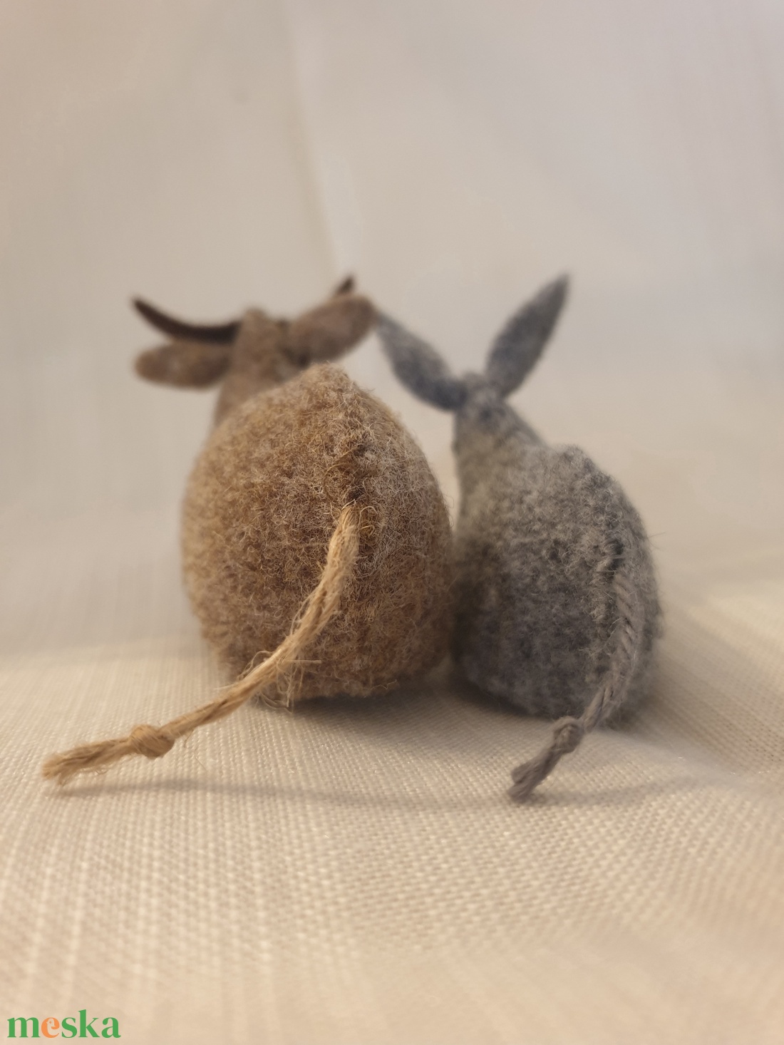 Csacsi és ökör karácsonyi betlehemhez - karácsony - adventi díszek - adventi asztaldísz - Meska.hu