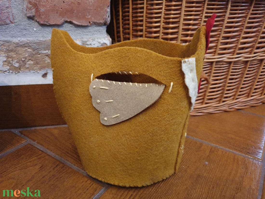 Tojásgyűjtő kosár  - otthon & életmód - tárolás & rendszerezés - tárolókosár - Meska.hu