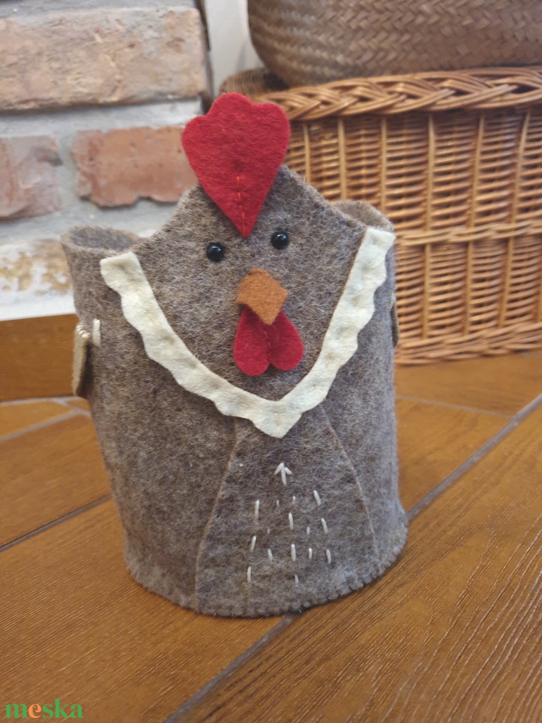 Tojásgyűjtő kosár  - otthon & életmód - tárolás & rendszerezés - tárolókosár - Meska.hu