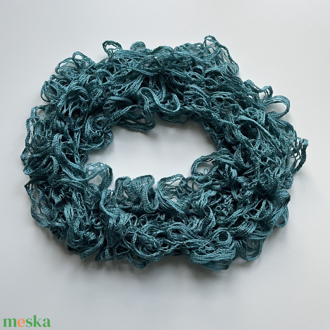 Elegáns fodros női sál - ruha & divat - sál, sapka, kendő - sál - Meska.hu